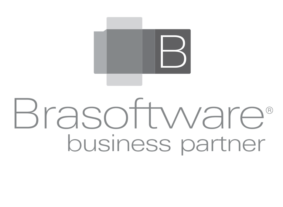 O logo da Brasoftware Business Partner