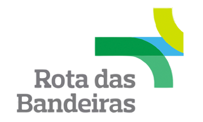 O logo da Rota das Bandeiras