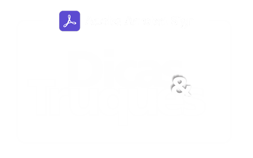 O logo do Dicas de Adobe Acrobat Sign