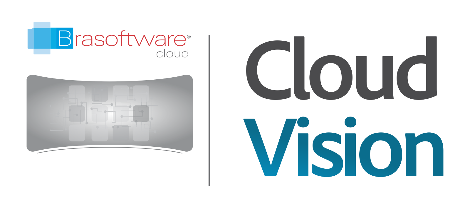 O logo do Brasoftware Cloud Vision