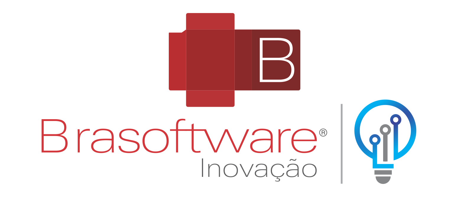 O logo da Brasoftware Inovação