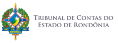 O logo do Tribunal de Contas de Rondônia