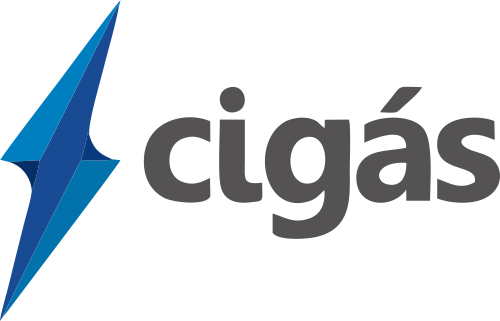 O logo da Cigás