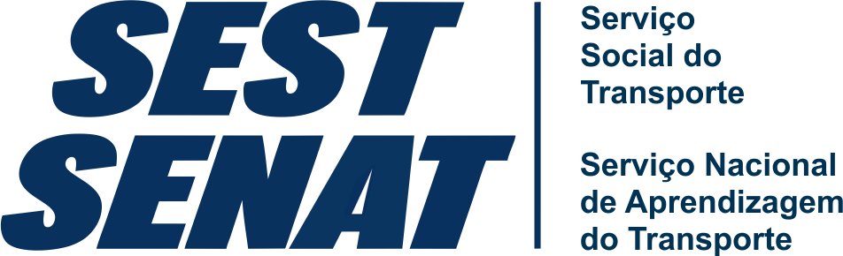 O logo da SEST SENAT
