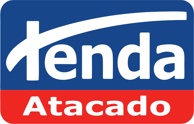O logo da Tenda Atacado