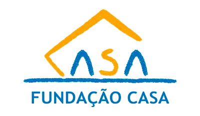 O logo da Fundação Casa
