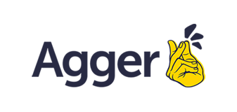 O logo da Agger