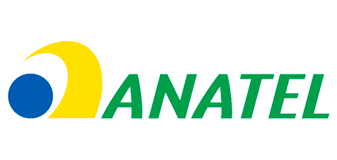 O logo da Anatel