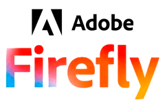 O logo do Adobe Firefly
