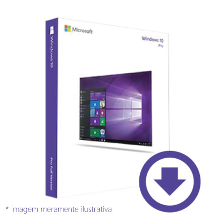 Windows 10 Pro, Produto de venda no e-commerce Brasoftware.