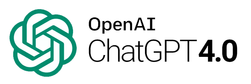 O logo do Open AI Chat GPT