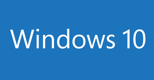 O logo do Windows 10