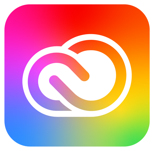 O ícone da Adobe Creative Cloud